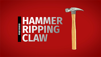 Ripping Claw Hammer