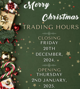 Merry Christmas - Trading Hours